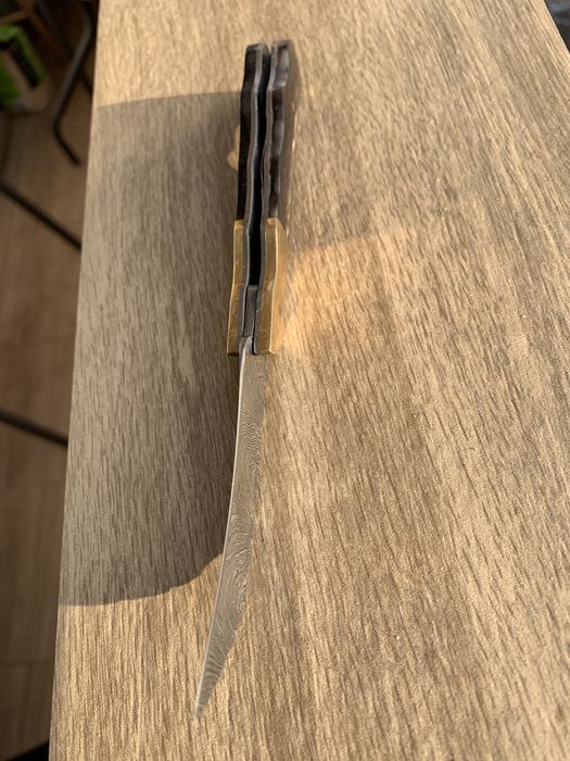 Сгъваемо ножче , ръчна изработка