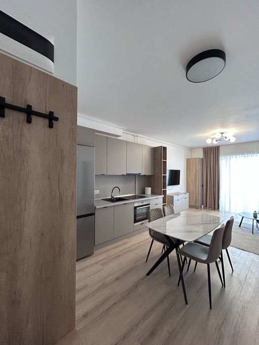2 camere | Prima închiriere | Como Park Residence | Bloc nou 2026 | Terasă | AC | Încălzire în pardoseală