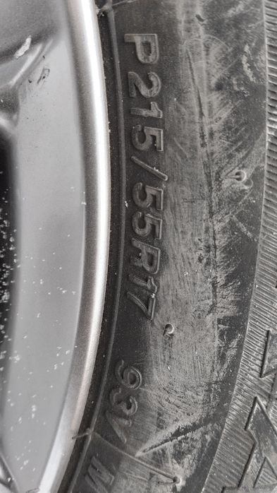 Диск с резиной R 17  Toyota