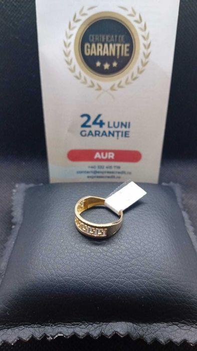 Inel aur 14k 1.92g (B.24656 AG31 Barboi) Garantie 2 ani!