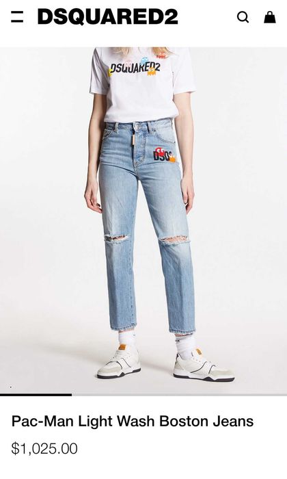Dsquared Pacman S-дамски дънки (А196)