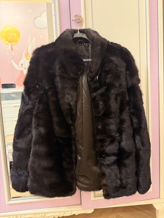 Зимняя шуба, трансформер. Очень тёплая.
