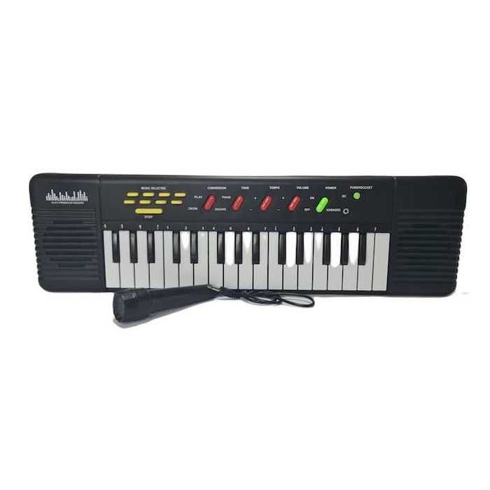 Orga electronica cu 32 clape,microfon inclus, USB,22 melodii demo,nouă