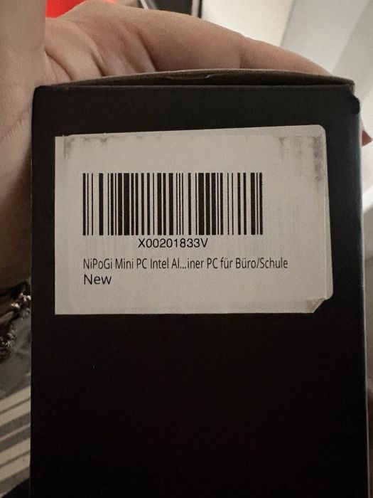 Mini pc Nipogi 8gb/256GB