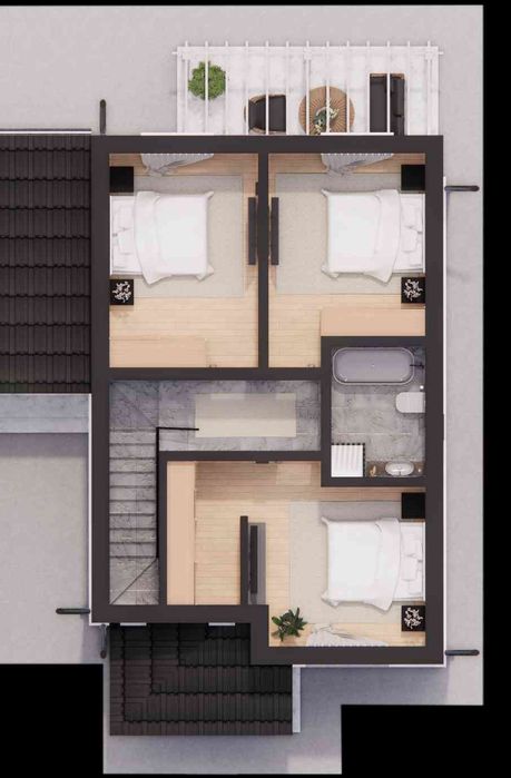 Casa P+E 4 camere 2 bai finalizare August 2026 toate utilitățile-Horpaz 170.000 E Tva inclus