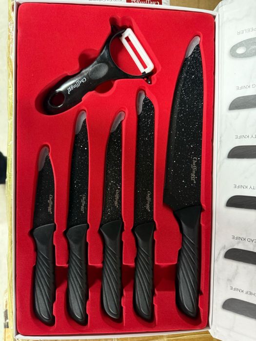 Комплект кухненски н о ж о в е Cheffinger MB09 – 6 части