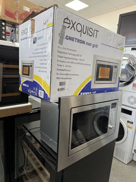 Микровълнова фурна за вграждане Exquisit