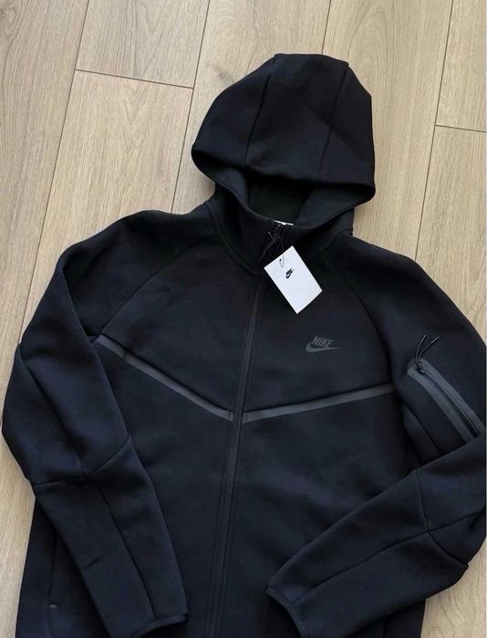 #EDITIE LIMITATĂ# Nike Tech Fleece Full Negru - Verificare Colet