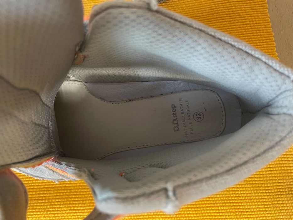 Incaltaminte DD Step 32 Copii Baieti Panza Gri Papuci Interior Tenisi