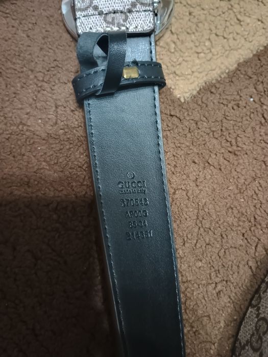 Curea Gucci GG Supreme – Model clasic cu cutie și factură