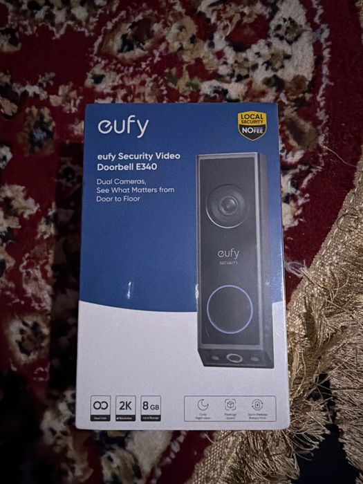 Vand Interfon Eufy Dual-Camera Nou Sigilat.