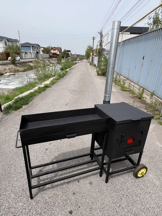 Мангал и печь для казана