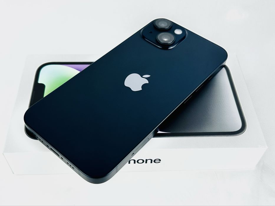 Apple iPhone 14 128GB Midnight Перфектен! Гаранция!