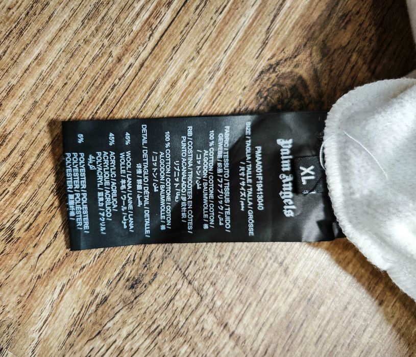 Palm Angels Оригинална мъжка фланелка с качулка размер XL