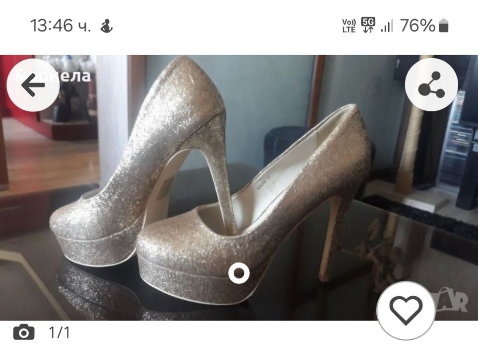 Обувки на висок нок NLY SHOES