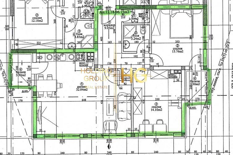 Продава се Тристаен апартамент в Варна, Виница - 115 кв.м за 1048 €/кв.м - Снимка #3