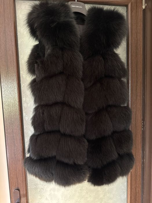 Vestă blană naturală