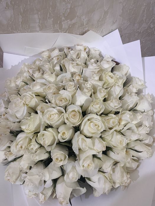 Букеты цветов 101 роза