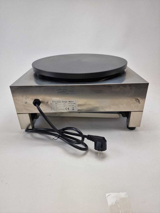 Crepiera pe gaz Excalibur 400 - Profesională, inox, diametru 40 cm