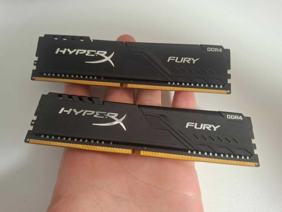 16gb Ram Kingston HyperX Fury Black 2666MHz