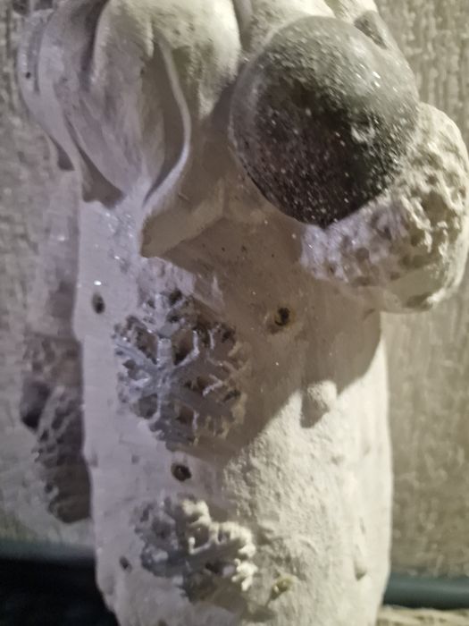 Mos Crăciun din ipsos material