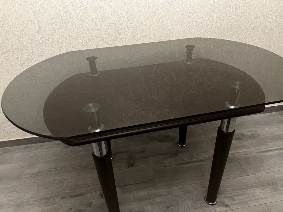 Masa bucatarie sticla 130 cm 80 cm