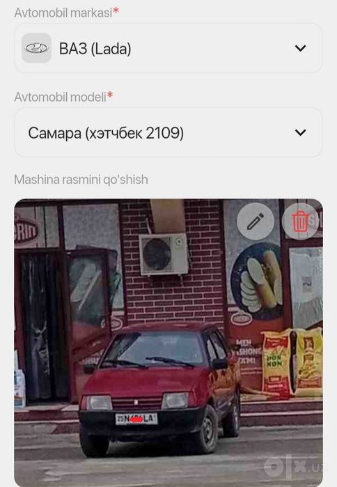 Samara 21099 xechbek