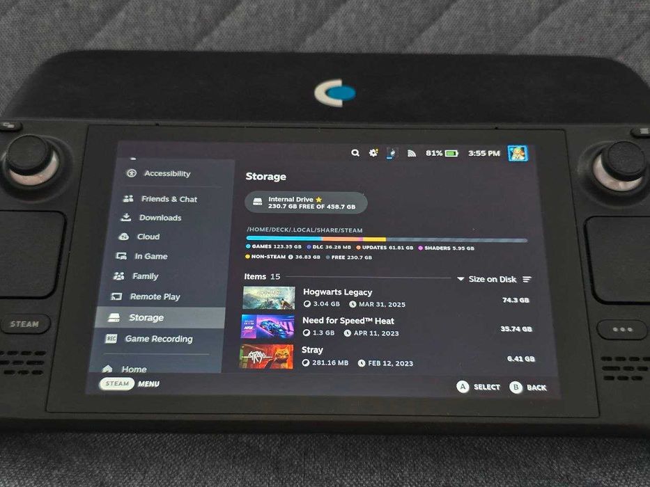 Steam Deck 512gb LCD