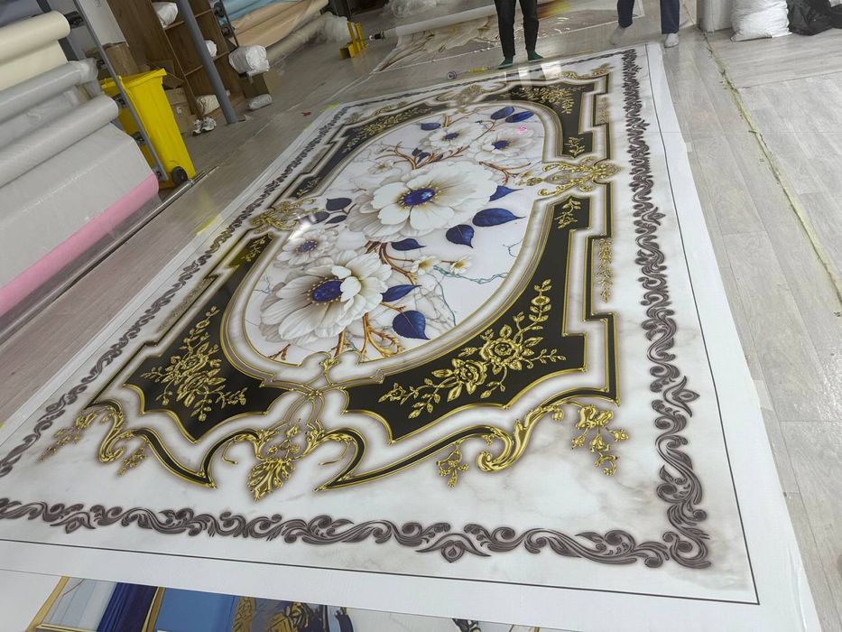 Натяжные потолки и 3D фотообои от производителя. От 40.000сум