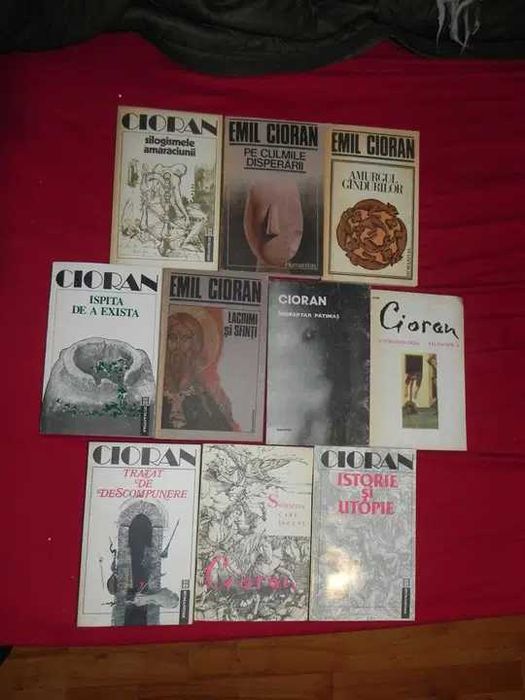 Vand de Paul Goma si de Emil Cioran 20 lei