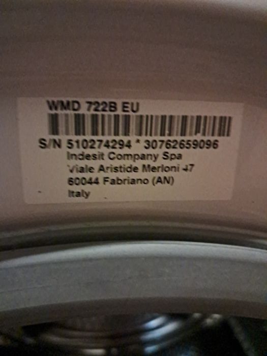 Vand masina spalat rufe Hotpoint defecta