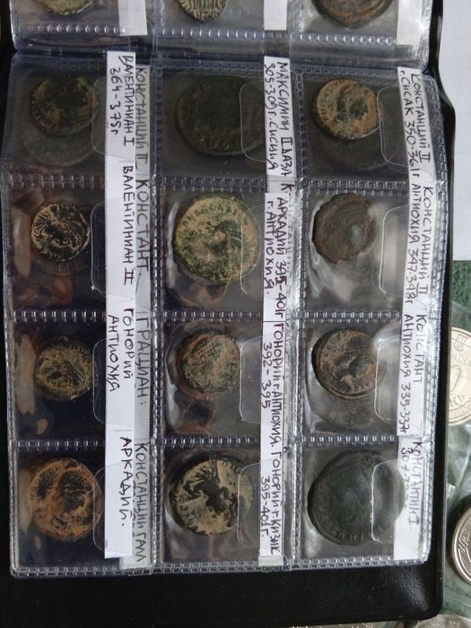 36 монет древнего Рима