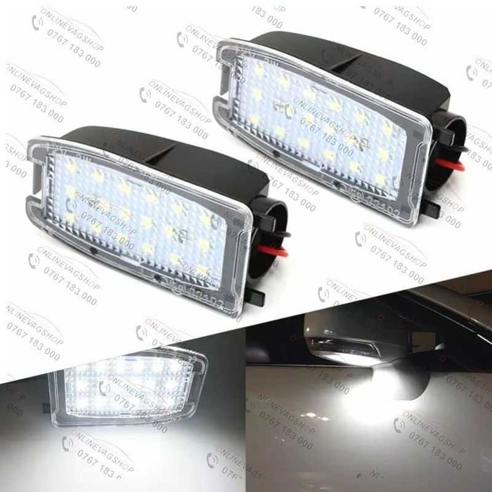 Set lampi LED oglinda Range Rover, Discovery, Freelander