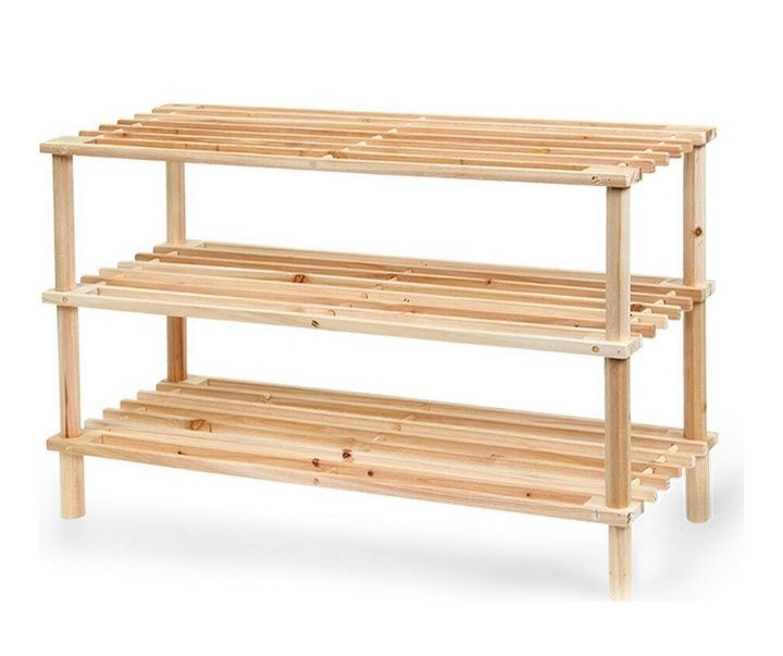 Дървена поставка за обувки Temsa hogar