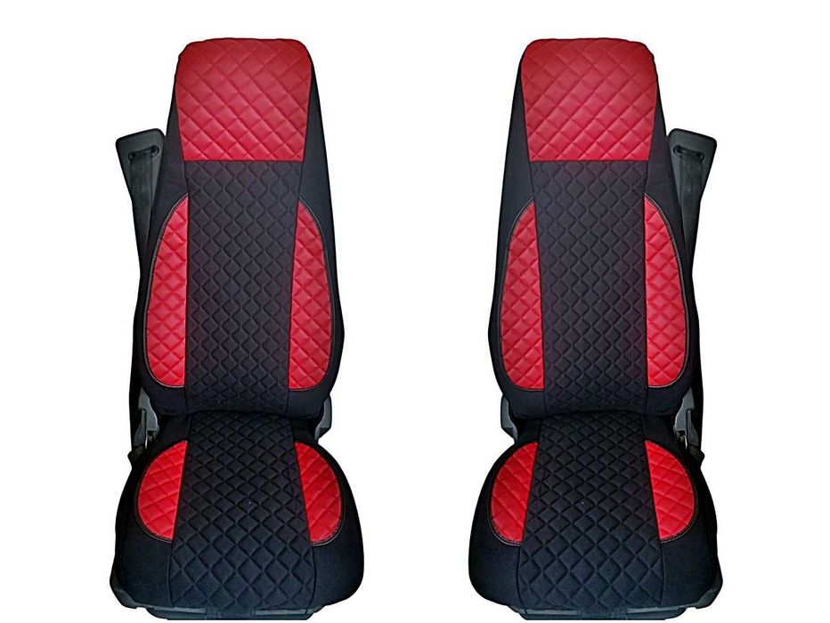 Калъфи за седалки за Volvo FH3 FE FL FM Волво до 2014 от кожа и велур