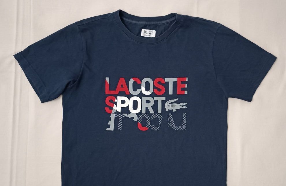 Lacoste оригинална тениска ръст 147-164см памучна фланелка