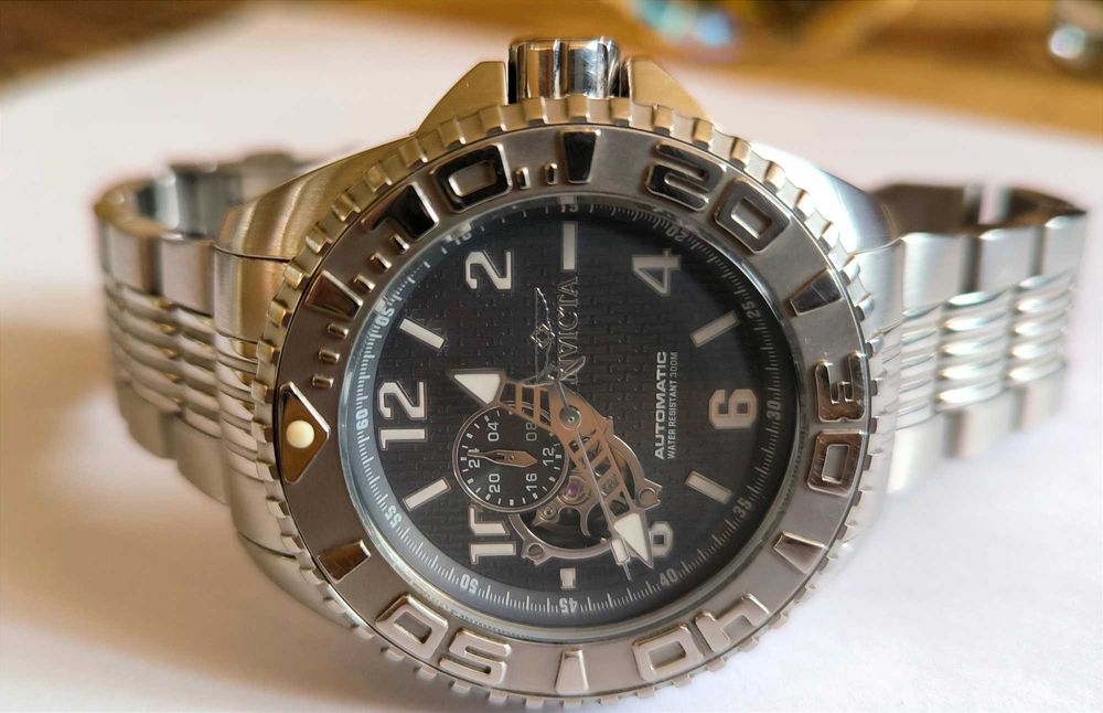 INVICTA Pro Diver Open Heart automatic 24 jewels by Seiko wr 300m