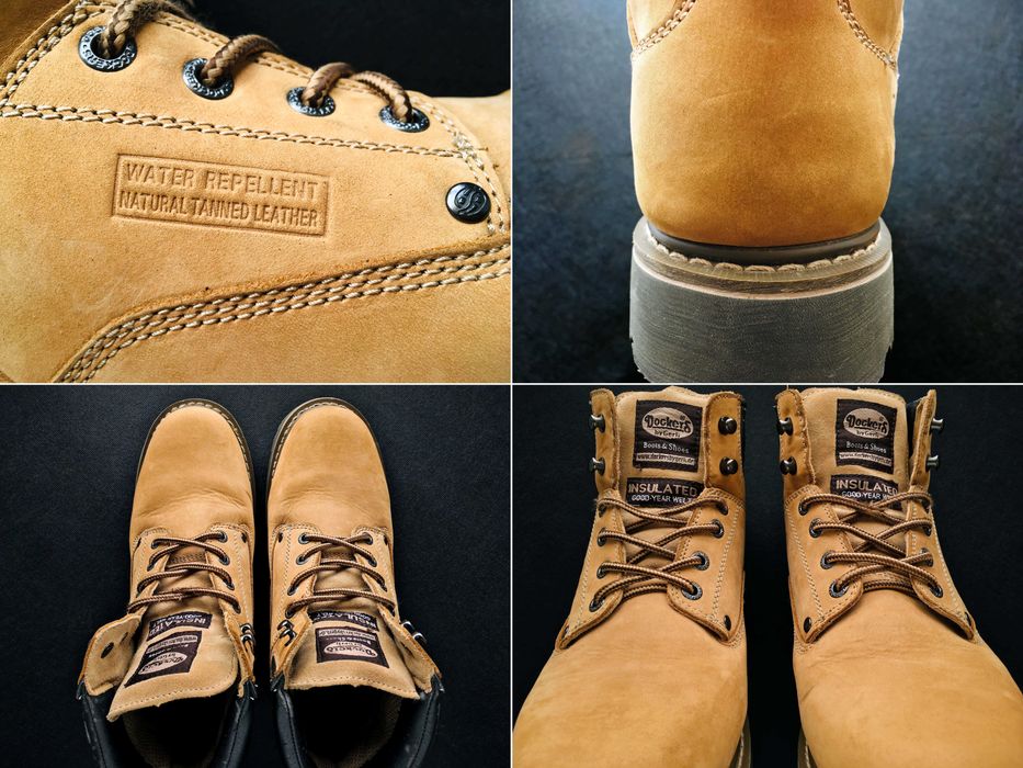 VINTAGE 2002 Made in Germany DOCKERS® by Gerli Men's Boots — 28 CM