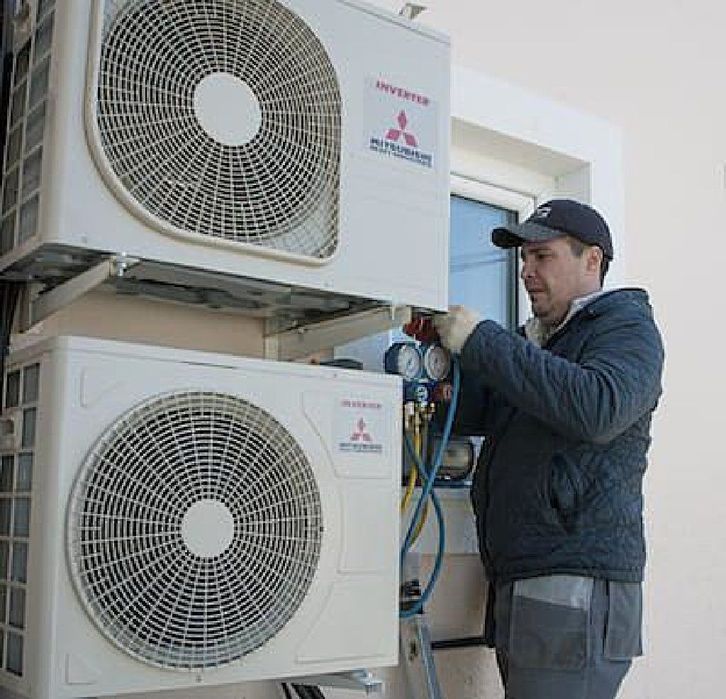 Установка кондиционера