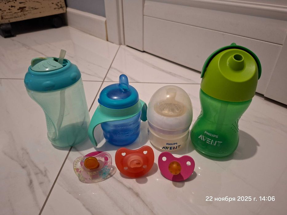 Отдам поильники, соски б/у