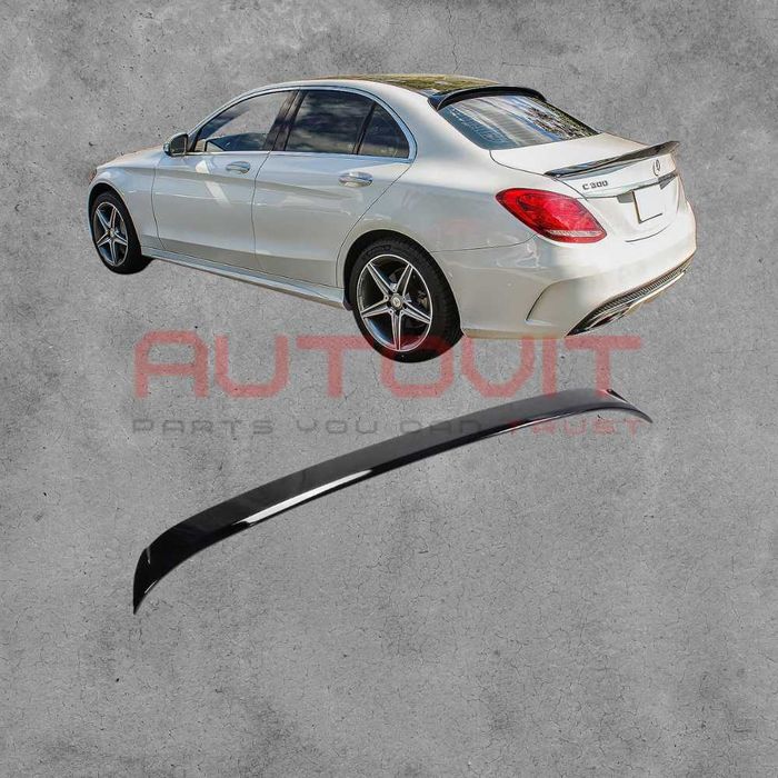 Сенник за задно стъкло черен гланц w205 Mercedes-Benz лип, в205