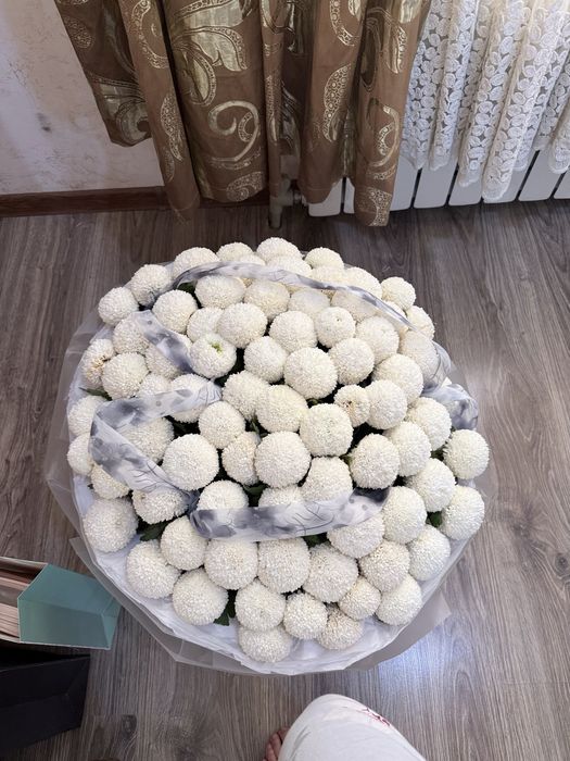 Цветы белые (рафаэлоо) 101