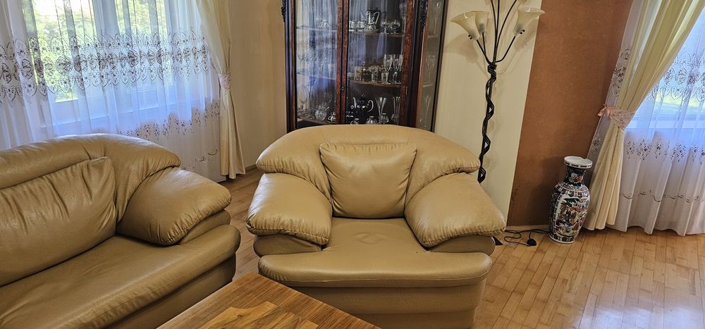 Canapea extensibila, cu 2 fotolii