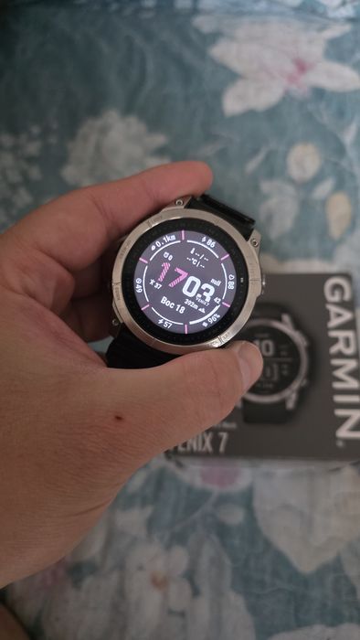 Garmin fenix 7 47mm natural titanium