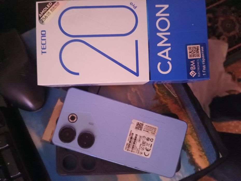 Techno Camon 20 pro tezda