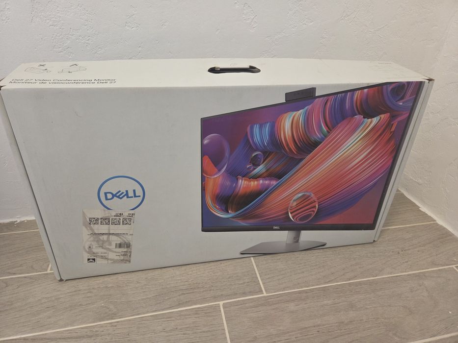 Dell S2722DZ - 27 инчов уникален монитор с вградена камера и високогов