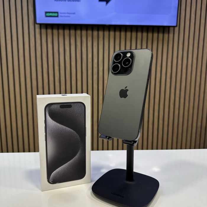 iPhone 15 Pro 256GB Black Titanium \ Garantie \ iDroid