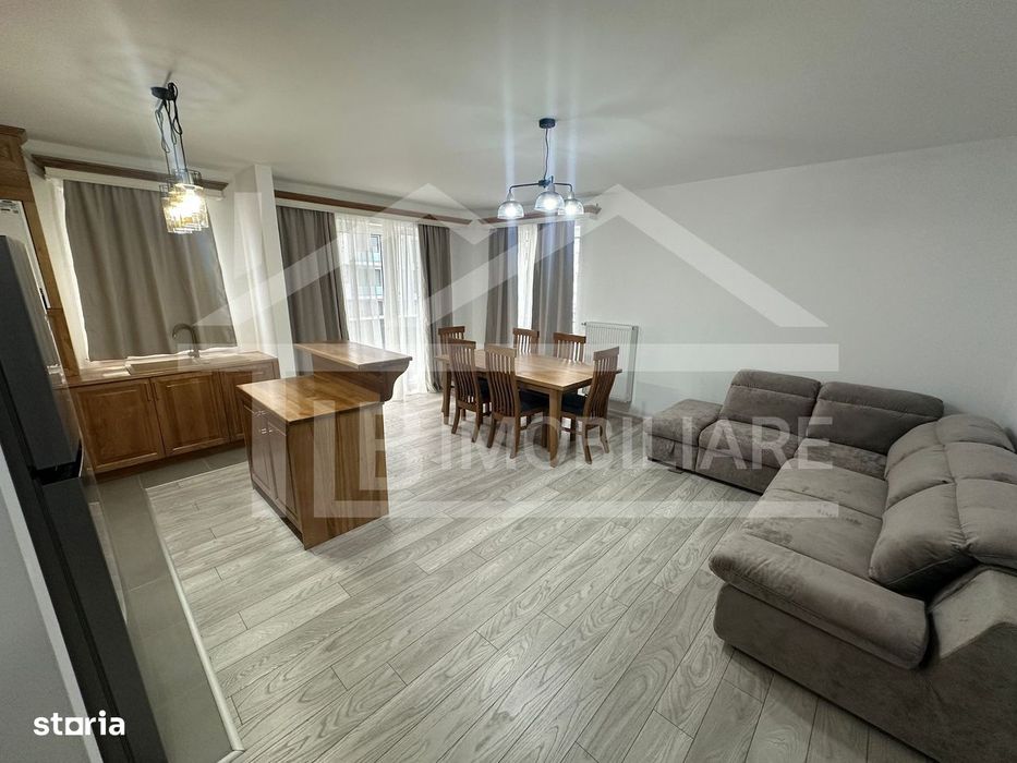 Apartament de 3 camere, 80mp, parcare, Zona Maurer Residence