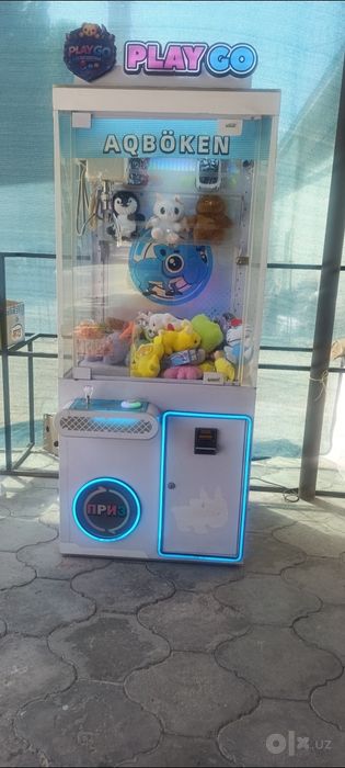 Призовой игровой автомат PLAY GO AQBOKEN — сотилади!

Ўйинчоқ ушлайдиг