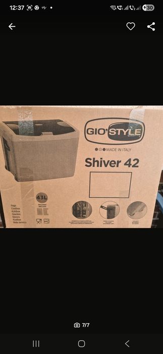 Lada Frigorifica Auto Shiver 40 Litri 12V/230V